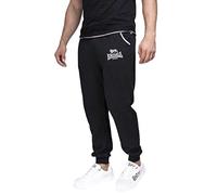 Lonsdale - Jogging Pantalone Lion Two Tones da uomo, Nero (Schwarz), L