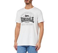 Lonsdale Kilchoan T-Shirt per Il Tempo Libero, Multicolore, 3XL Uomo
