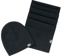 Set sciarpa e cuffietta Lonsdale Leafield Noir TU