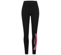 Lonsdale London MERRIDGE Donna Leggings Nero L 92% Cotone, 8% elasthane Skinny