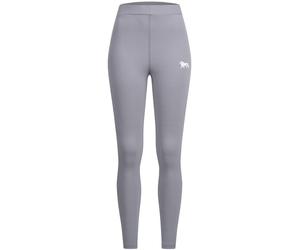 LONSDALE Leggings 'Sklebo' blu colomba / bianco Donna LONSDALE XXL