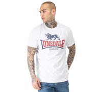 Lonsdale Lion Two Tone T-Shirt Uomo (Pacco da 1)