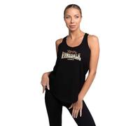 Lonsdale Lismoyny Singlet, Nero/Oro, S Donna