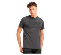 Lonsdale Logo Kai T-Shirt, Antracite/Nero, 5XL Uomo