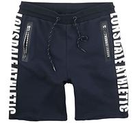 Lonsdale London Adbaston Uomo Shorts Blu XL 80% Cotone, 20% Poliestere Relaxed
