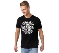 T-shirt Lonsdale Against Racism manica corta nero bianco - XL