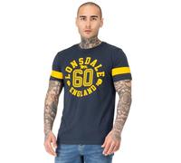 Lonsdale London Askerswell Uomo T-Shirt Nero 100% Cotone Regular