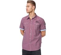 Lonsdale Berny Shirt, Rosso/Blu/Bianco, XXL Uomo