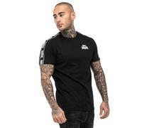 Lonsdale London BRINDISTER Uomo T-Shirt Nero 100% Cotone Regular