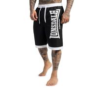 LONSDALE Pantaloncini da bagno 'Clennell' nero / bianco Uomo - Abbigliamento - Moda mare - Pantaloncini da mare LONSDALE XL