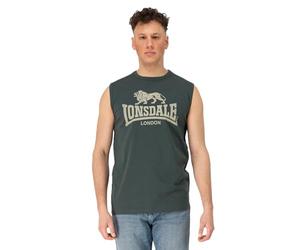 Lonsdale London CLOPTON Uomo Canotta Grigio Sport Regular
