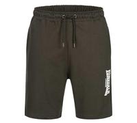 Lonsdale London Fringford Uomo Shorts Verde Oliva L 80% Cotone, 20% Poliestere