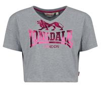 Lonsdale London Heddle Donna T-Shirt Grigio Sport M 90% Cotone, 10% Viscosa Taglia Extra