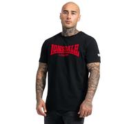 Lonsdale London LL008 One Uomo T-Shirt Bordeaux 100% Cotone Regular
