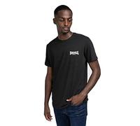 Lonsdale London Elmdon T-Shirt, Verde Oliva/Bianco, XXL Uomo