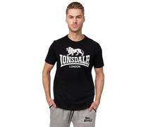 Lonsdale London Maglietta Uomo Logo T Regular Fit Nera