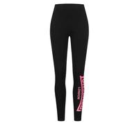 Lonsdale London MERRIDGE Donna Leggings Nero L 92% Cotone, 8% elasthane Skinny