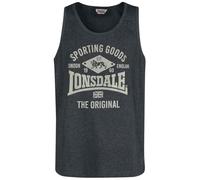 Lonsdale London Pilton T-Shirt, Grigio, Medium Uomo