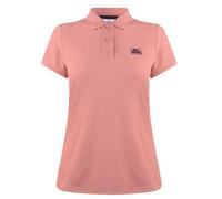 Lonsdale London Polo Shirt Donna Lion Rosa Tutte Le Taglie Nuovo Con Etichetta