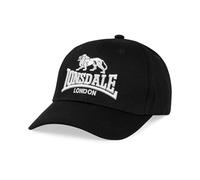 Lonsdale London Salford Unisex Cappello Nero 100% Cotone