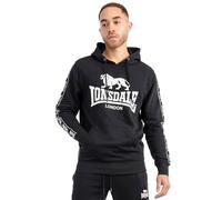 Lonsdale London SCOUSBURGH Uomo Felpa con Cappuccio Nero L 60% Cotone, 40% Poliestere Regular