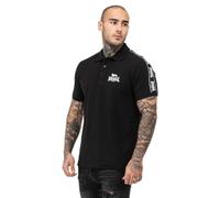 Lonsdale Setter Polo, Nero/Bianco, XL Uomo