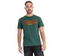 Lonsdale London Classic T-Shirt, Grün, XXL Uomo