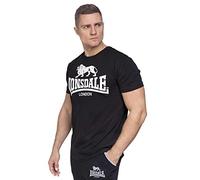 T-shirt Lonsdale Logo manica corta nero bianco - 3XL