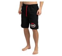 Lonsdale Ventnor Costume a Pantaloncino, Nero/Rosso/Bianco, S Uomo