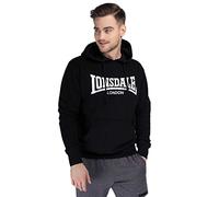 Lonsdale Wolterton Hoodie Nero L Uomo