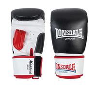 Lonsdale Maddock, Equipment Unisex-Adult, Black/White/Red, XL