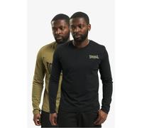 LONSDALE Maglietta 'Ayrshire' cachi / nero Uomo LONSDALE 4XL