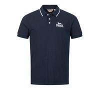 LONSDALE Maglietta 'Ballygalley' navy / bianco Uomo - Abbigliamento - Taglie comode - Maglie e T-shirt LONSDALE XL