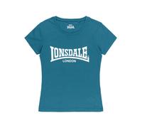 LONSDALE Maglietta 'CARTMEL' blu / bianco Donna - Abbigliamento - Taglie comode - Maglie e top - Maglie e T-shirt LONSDALE L