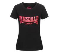 LONSDALE Maglietta 'Cartmel' lampone / nero Donna LONSDALE XXL