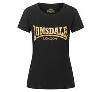 LONSDALE Maglietta 'CARTMEL' oro / nero Donna LONSDALE L