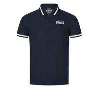 LONSDALE Maglietta 'Causton' écru / navy Uomo LONSDALE S écru / navy