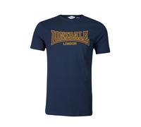 LONSDALE Maglietta 'CLASSIC' blu / giallo Uomo LONSDALE XXXL