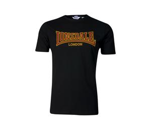 LONSDALE Maglietta 'Classic' giallo / rosso scuro / nero Uomo - Abbigliamento - Taglie comode - Maglie e T-shirt LONSDALE M