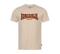 LONSDALE Maglietta 'CLASSIC' sabbia / colori misti Uomo LONSDALE XXL sabbia / colori misti