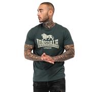 Lonsdale Maglietta da Uomo St. Erney, Verde, Verde, XS