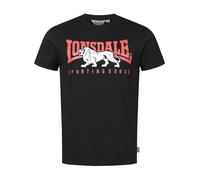 Lonsdale Ervan Short Sleeve T-shirt Nero S Uomo
