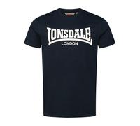 LONSDALE Maglietta 'Fulwood' écru / navy Uomo LONSDALE XXL
