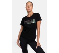 LONSDALE Maglietta 'Harray' verde chiaro / nero Donna - Abbigliamento - Taglie comode - Maglie e top - Maglie e T-shirt LONSDALE M