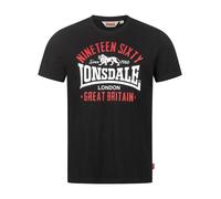 Lonsdale Kilchoan T-Shirt per Il Tempo Libero, Multicolore, XL Uomo