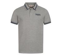Lonsdale Markham Short Sleeve Polo Grigio S Uomo