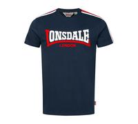 Lonsdale Merryn Short Sleeve T-shirt Blu S Uomo