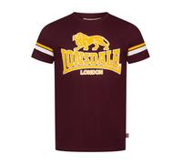 LONSDALE Maglietta 'Methley' giallo / rosso scuro / bianco Uomo - Abbigliamento - Taglie comode - Maglie e T-shirt LONSDALE L