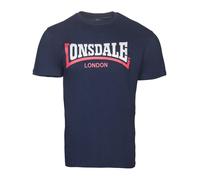 Lonsdale Two Tone T-Shirt, Uomo, Blu Navy, Medium