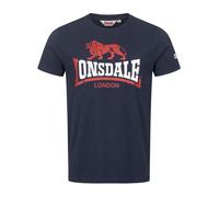 LONSDALE Maglietta navy / rosso / bianco Uomo LONSDALE S